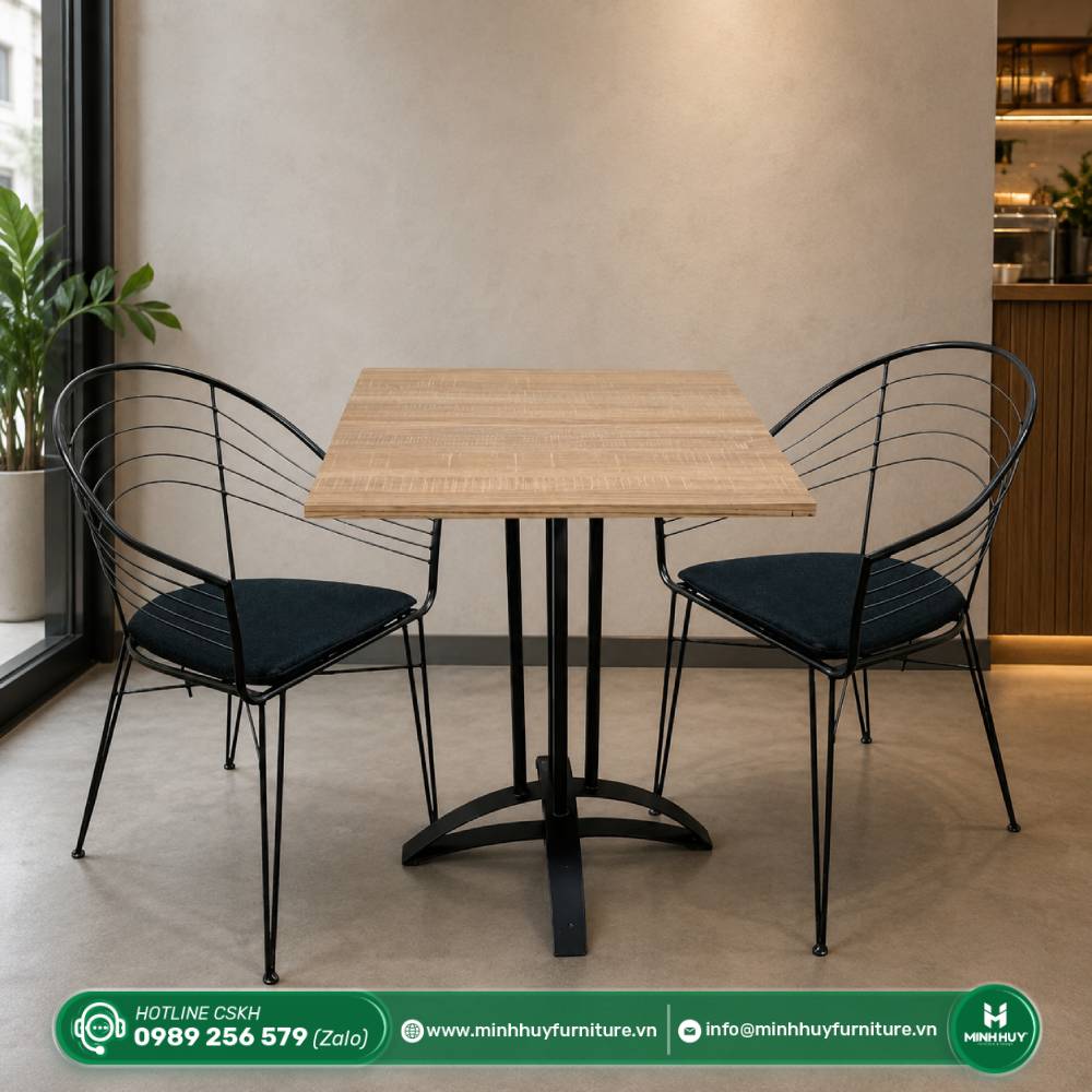 Đặc điểm sản phẩm Ghế Sắt Gina Kèm Nệm MH009