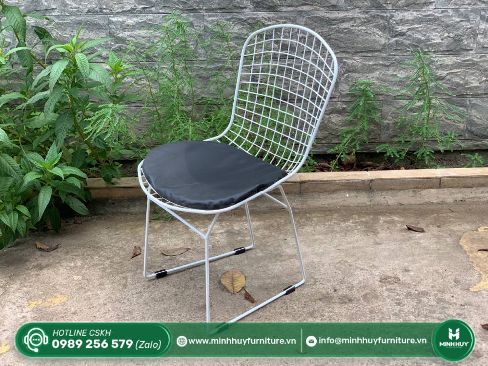 Thông số sản phẩm Ghế Sắt Herry Kèm Nệm MH014