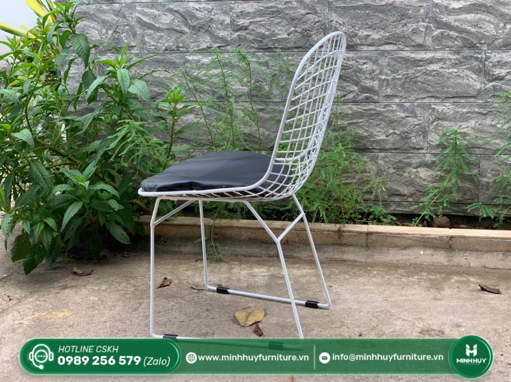 Đặc điểm sản phẩm Ghế Sắt Herry Kèm Nệm MH014