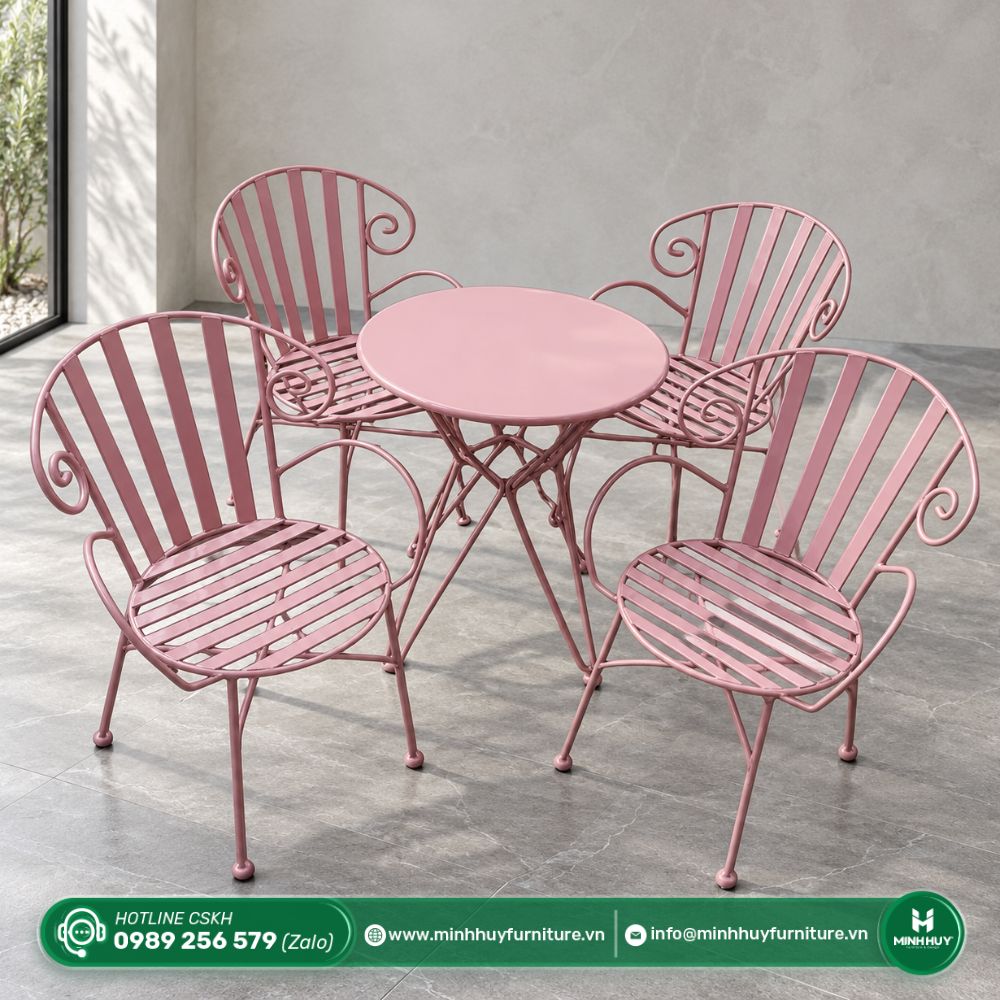 Cách vệ sinh Ghế Sắt Mỹ Nghệ Ngoài Trời MH019