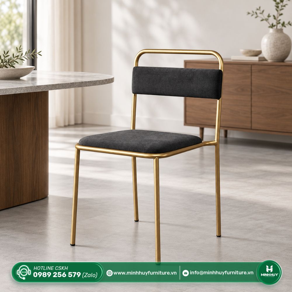 Cách vệ sinh Ghế Inox Bọc Nệm MH MH057
