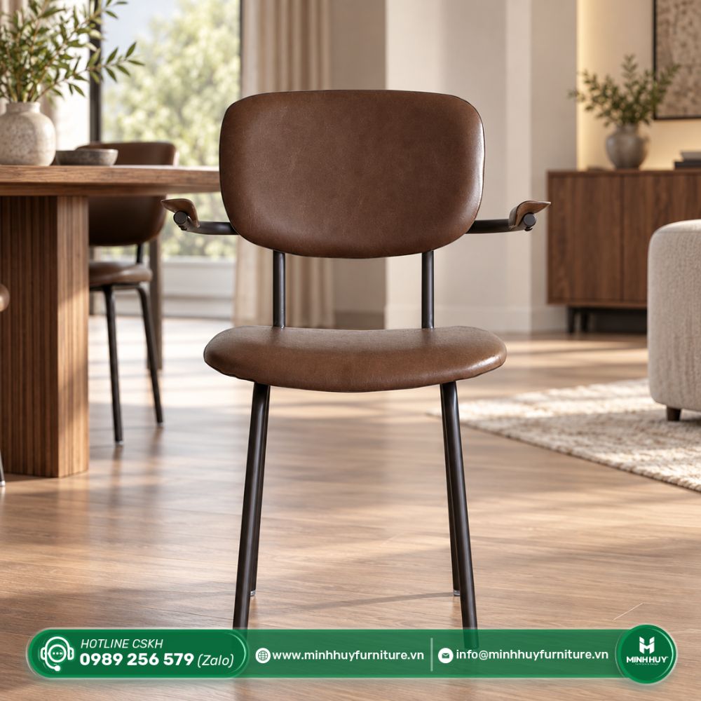 Thông số sản phẩm Ghế Sắt Bọc Nệm Sky MH069