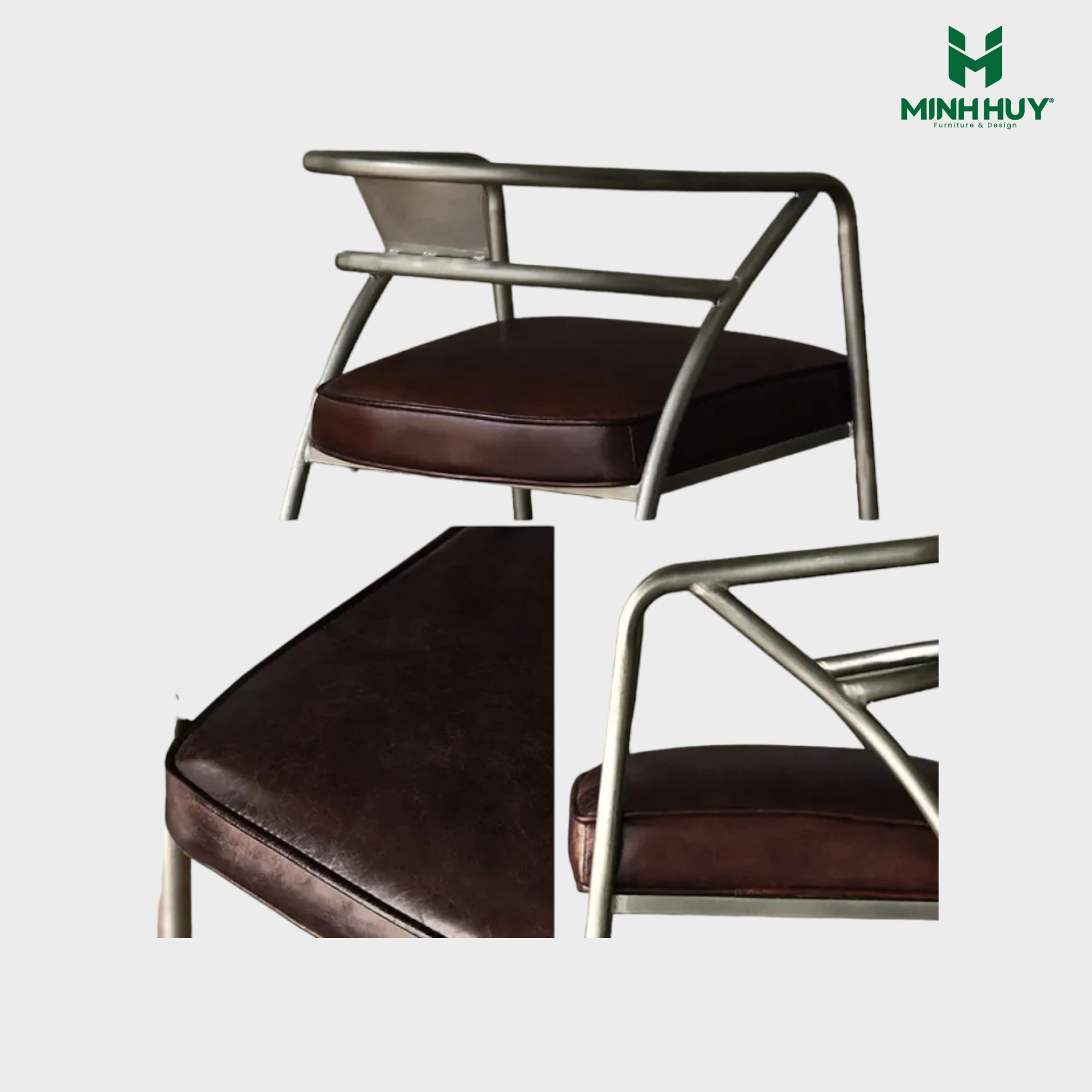 Ghế sắt Happy MH100