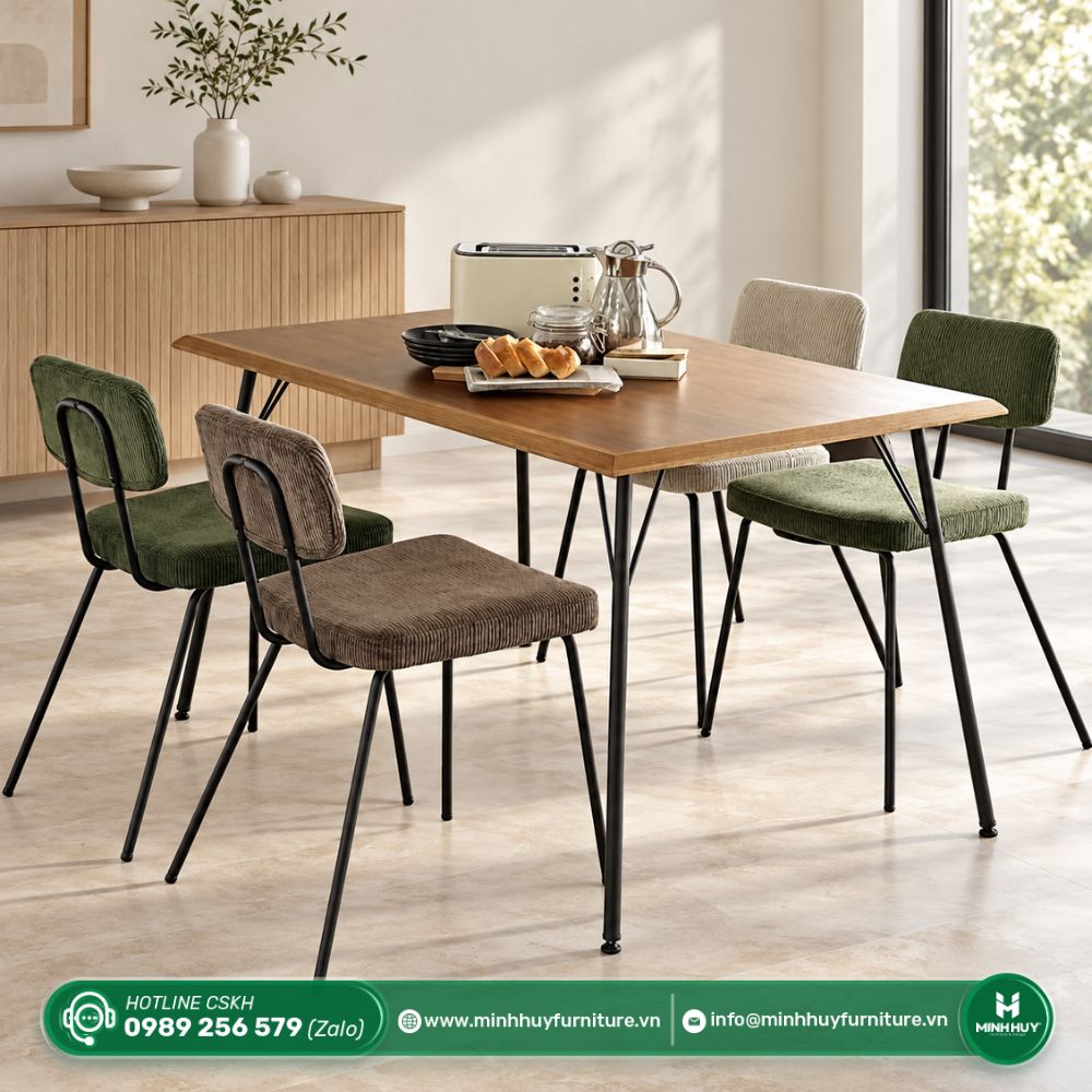 Cách vệ sinh Ghế Sắt Nordic MH078