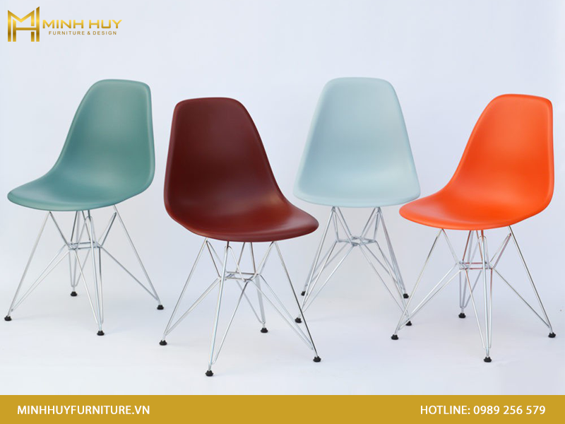 Ghế Eames chân sắt