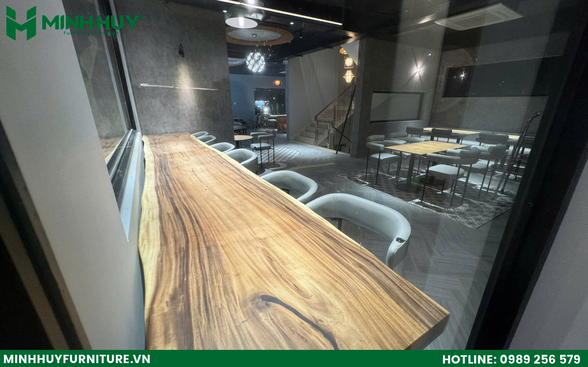 giá thiết kế và thi công nội thất quán cafe sách tại HCM