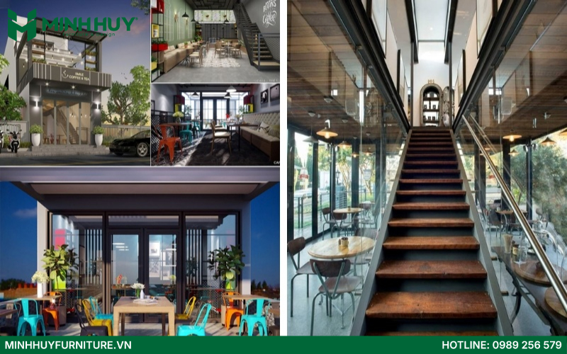 Mau thiet ke quan cafe container dep
