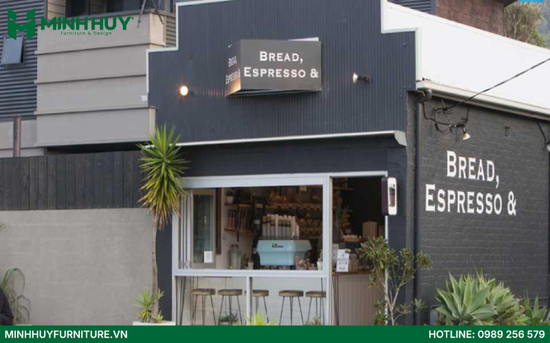 thiết kế quán cafe di động đẹp