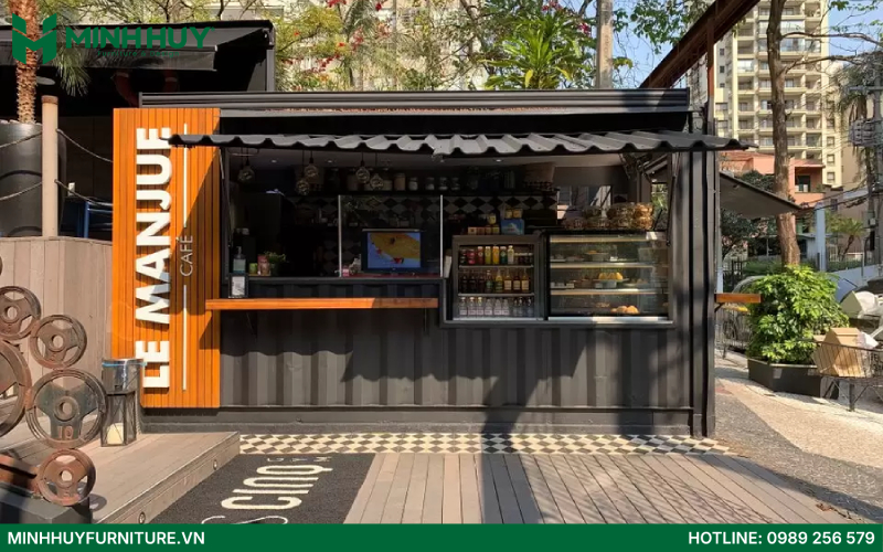 Mẫu thiết kế quán cafe takeway đẹp