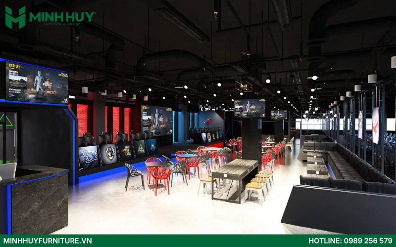 quan cafe gaming dep