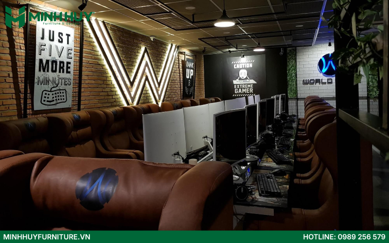Mau thiet ke quan cafe gaming dep