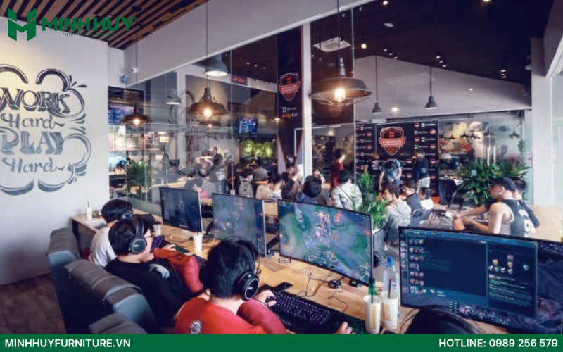 quán cafe gaming đẹp