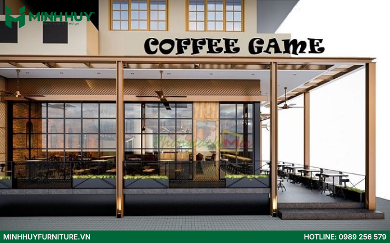Mau thiet ke quan cafe gaming dep