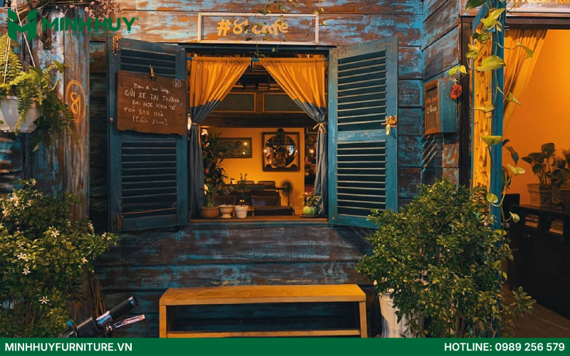 Mẫu thiết kế quán cafe nghệ thuật đẹp