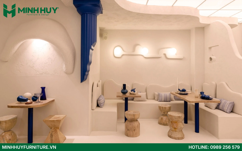 mẫu quán cafe phong cách Châu Âu đẹp