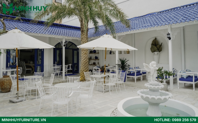 mẫu quán cafe phong cách Châu Âu đẹp