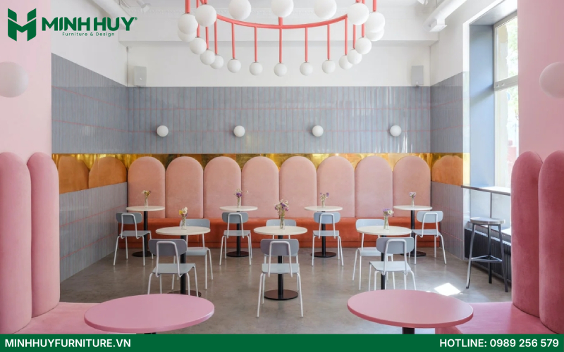 mẫu quán cafe phong cách Châu Âu đẹp