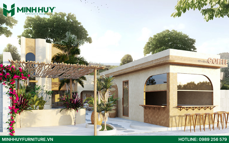 Mẫu thiết kế quán cafe phong cách Nhật Bản đẹp