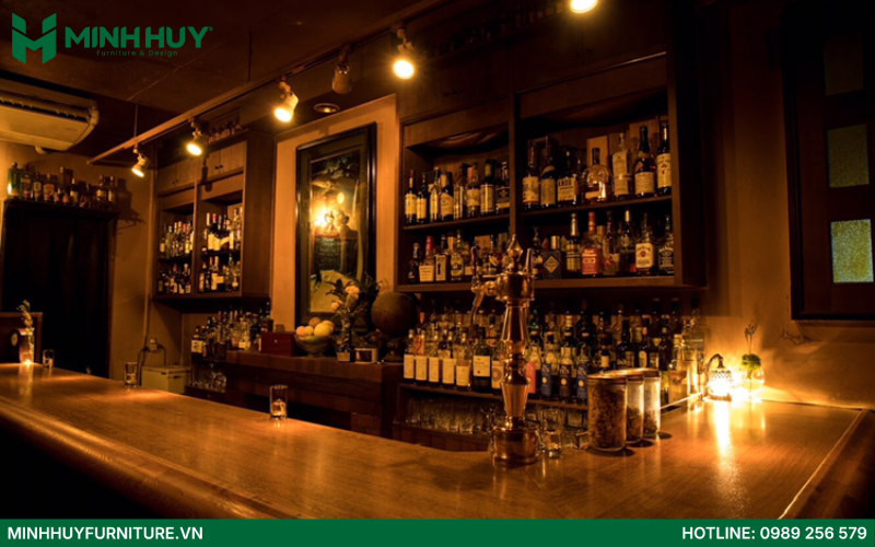 Quầy bar PVD-inox sang trọng