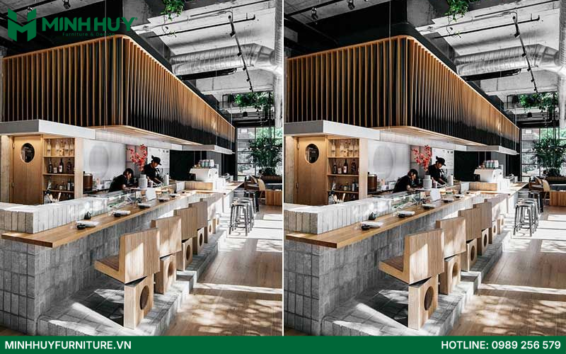 thiết kế quán cafe phong cách Nhật Bản đẹp