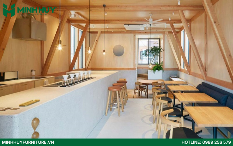 Ứng dụng màu sắc trung tính và ánh sáng tự nhiên