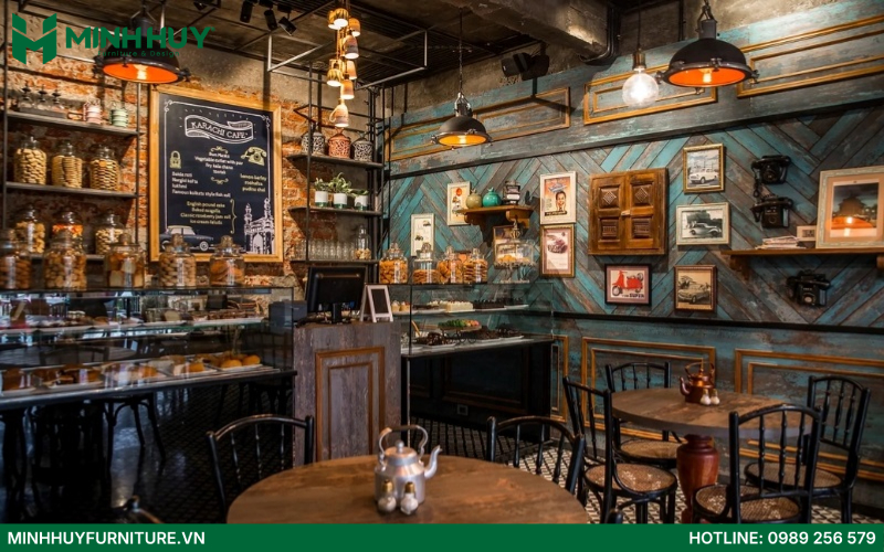 quán cafe phong cách vintage đẹp
