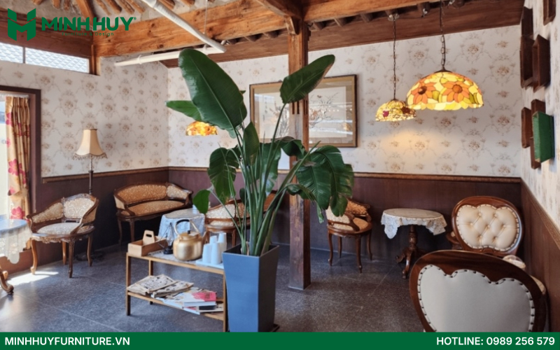 cafe phong cách vintage đẹp