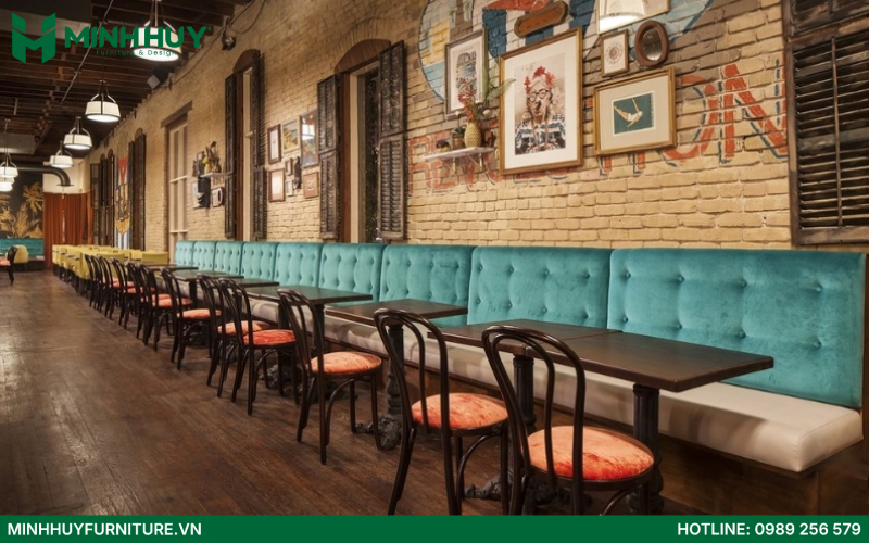 Mẫu thiết kế quán cafe vintage đẹp