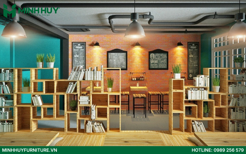 Mau thiet ke quan cafe sach dep