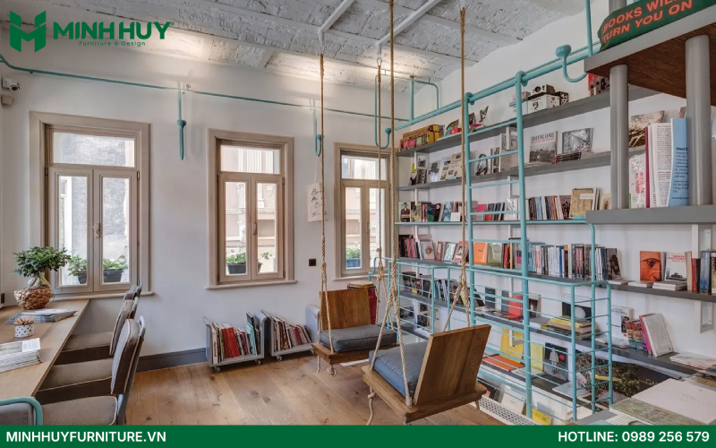 Mau thiet ke quan cafe sach dep