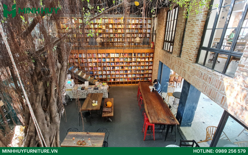 Mau thiet ke quan cafe sach dep