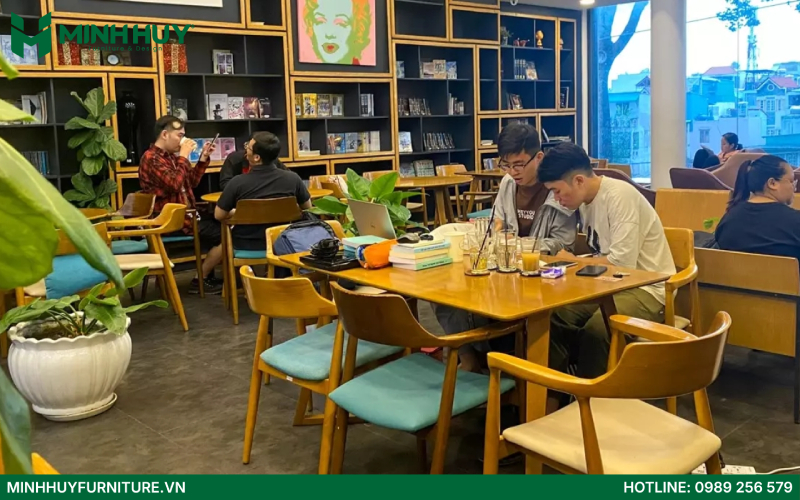 Mau thiet ke quan cafe sach dep