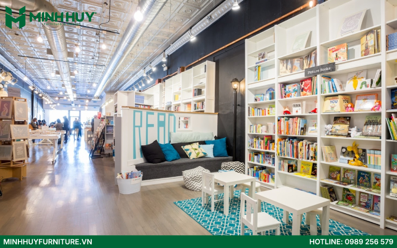 Mau thiet ke quan cafe sach dep