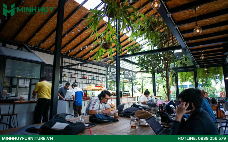 mau thiet ke quan cafe van phong dep