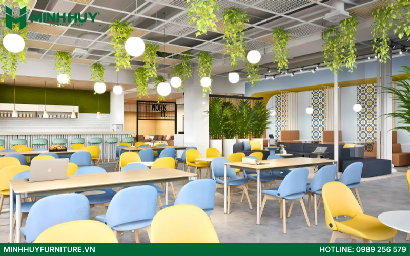 mau thiet ke quan cafe van phong dep