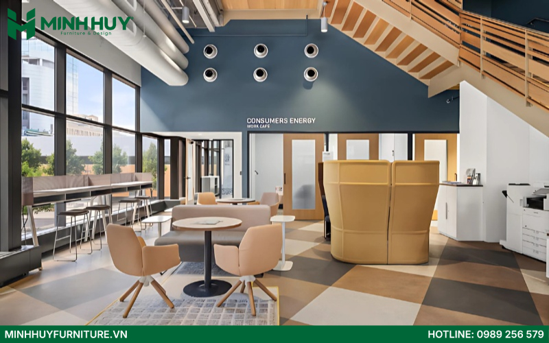 mau thiet ke quan cafe van phong dep