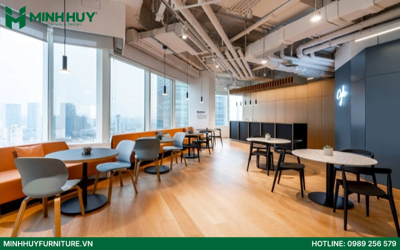 bộ sưu tập mẫu thiết kế quán cafe văn phòng đẹp