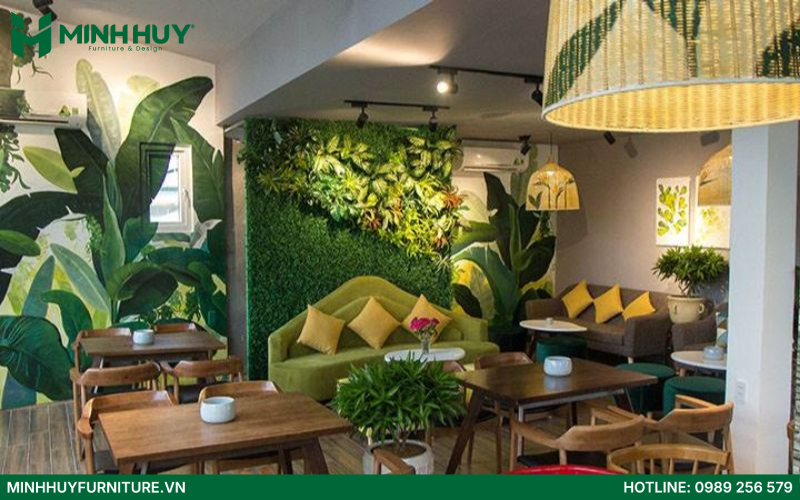 Mẫu thiết kế quán cafe workshop đẹp