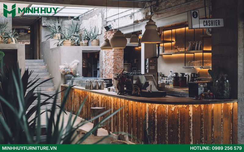 Mẫu thiết kế quán cafe workshop đẹp