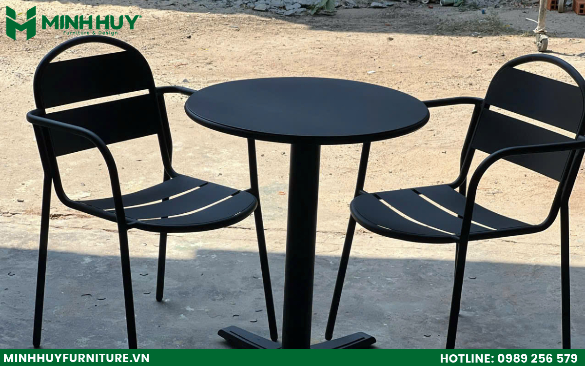 kiểu bàn ghế quán cafe