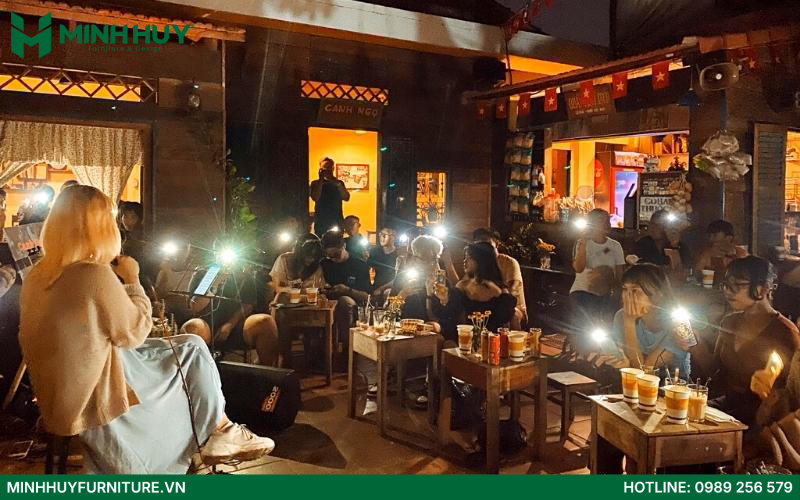 Thiet ke quan cafe acoustic
