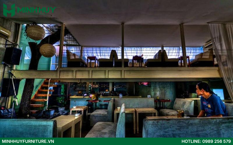 dịch vụ Thiết kế thi công nội thất quán cafe acoustic