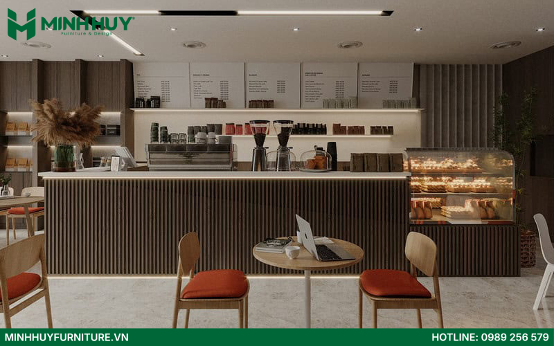 dịch vụ Thiết kế nội thất quán cafe bánh ngọt