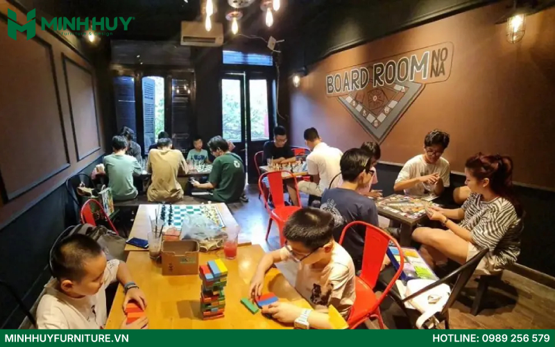 noi that quan cafe boardgame 