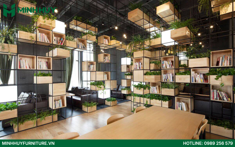 thi công nội thất quán cafe boardgame