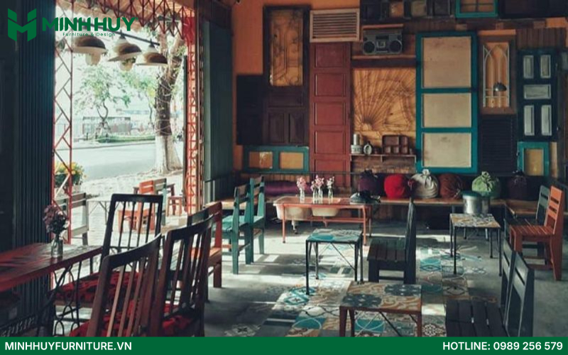 nội thất quán cafe