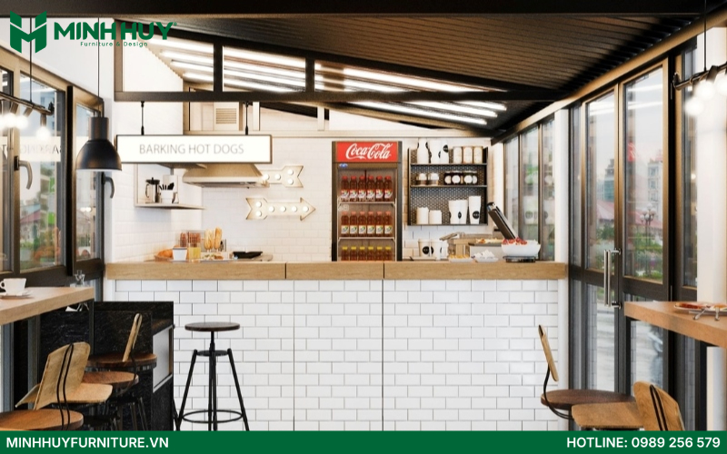 Dịch vụ thiết kế nội thất quán cafe container