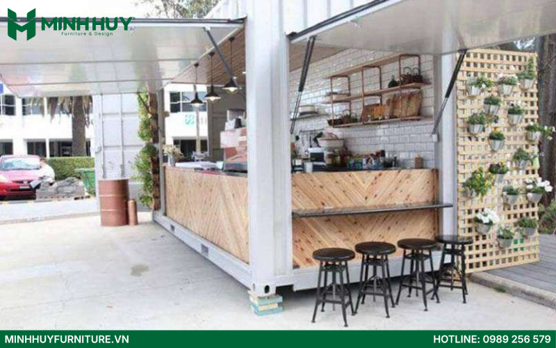 thiet ke noi that quan cafe container