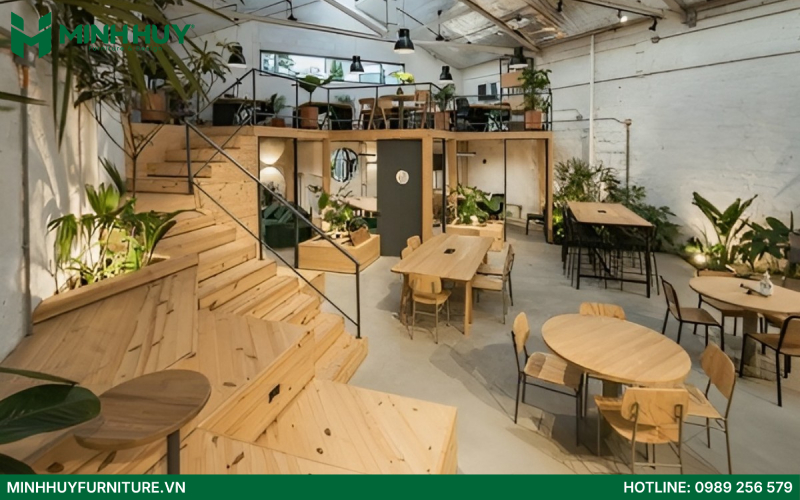dich vu thiet ke va thi cong noi that quan cafe coworking space