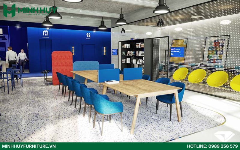 Báo giá thiết kế và thi công nội thất quán cafe coworking space